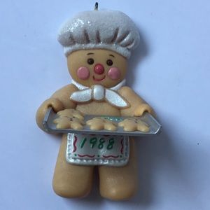 1988 Hallmark Son ornament-gingerbread man